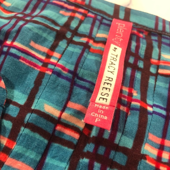 Anthropologie Plenty by Tracy Reese Plaid Blouse - Picture 5 of 8